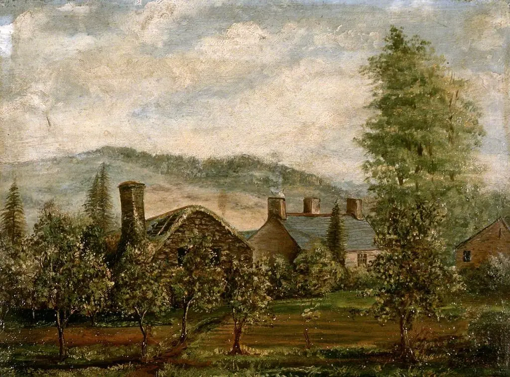 Plas Isaf, Llanrwst, by Unknown, 1900