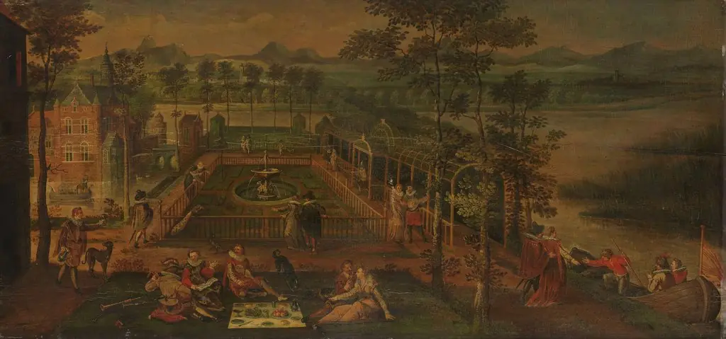 Pleasure Garden, by Unknown