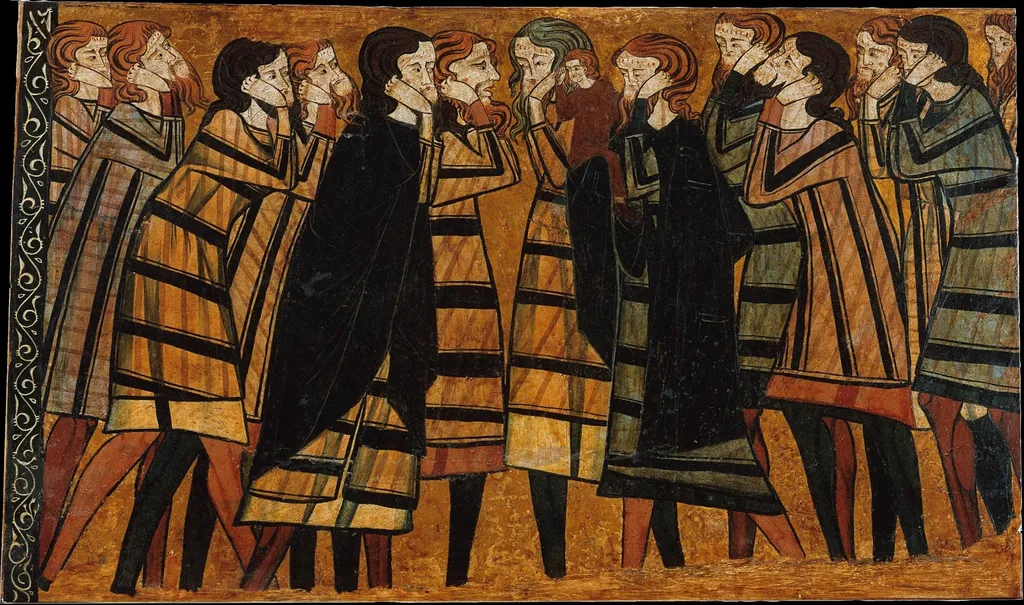 Pleurants, by Unknown, unspecified, 1298