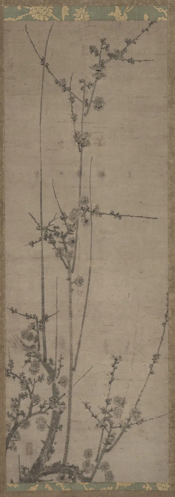 Plum Blossoms, by Unknown, unspecified, 1364