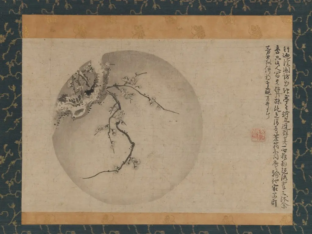 Plum Blossoms, by Unknown