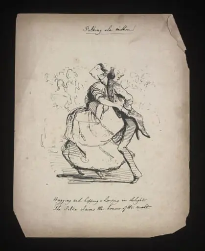 'Polking a la milkon!', by Unknown