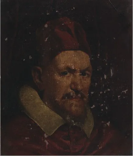 Pope Innocent X, Giovanni Battista Pamphili (1571-1655), by Unknown, oil, 1700