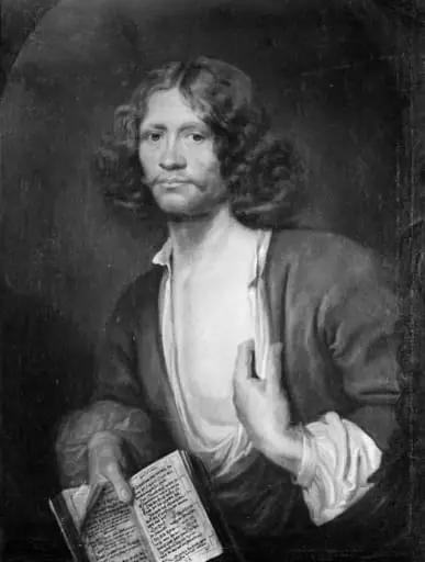 Portræt af en holstensk adelsmand, der fastede 40 dage, by Unknown