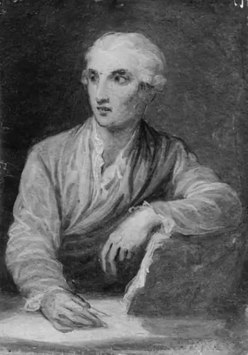 Portræt af en kunstner, by Unknown