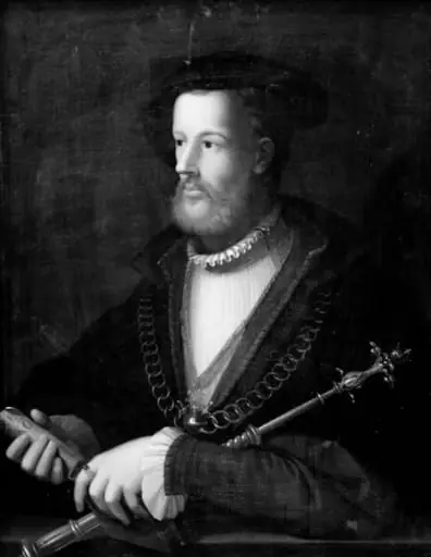 Portræt af Joh. v. Leyden ?, by Unknown