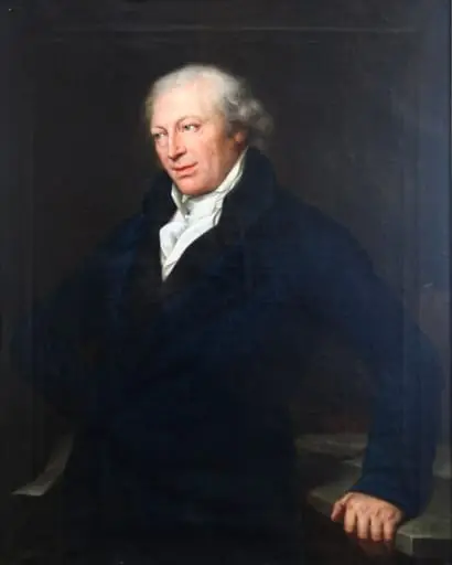 Portrait Berliner Bankier Joel Samuel von Halle, by Unknown