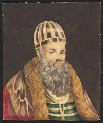 Portrait bust, facing right, of an Eastern dignitary, by Unknown