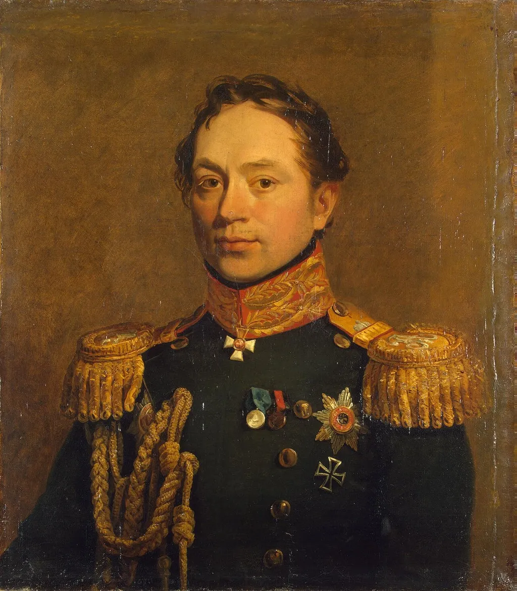 Portrait de Grigory V. Rosen (1782-1841) (1er), by Unknown, oil, 1822