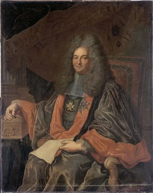 Portrait de Joseph Fleuriau d'Armenonville (1660-1728), by Unknown