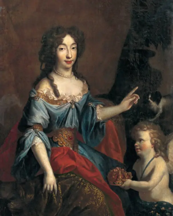 Portrait de Marie Anne Victoire de Bavière, dauphine de France (1660–1690), by Unknown