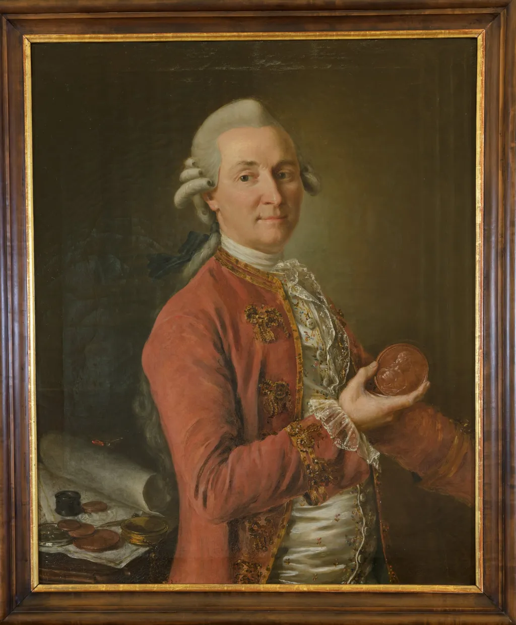 Portrait des Baron Georg Thomas von Asch, by Unknown, unspecified, 1750