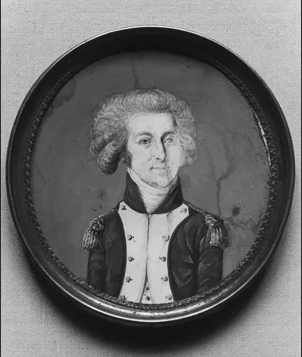 Portrait Miniature of the Marquis de Lafayette, by Unknown, 1829