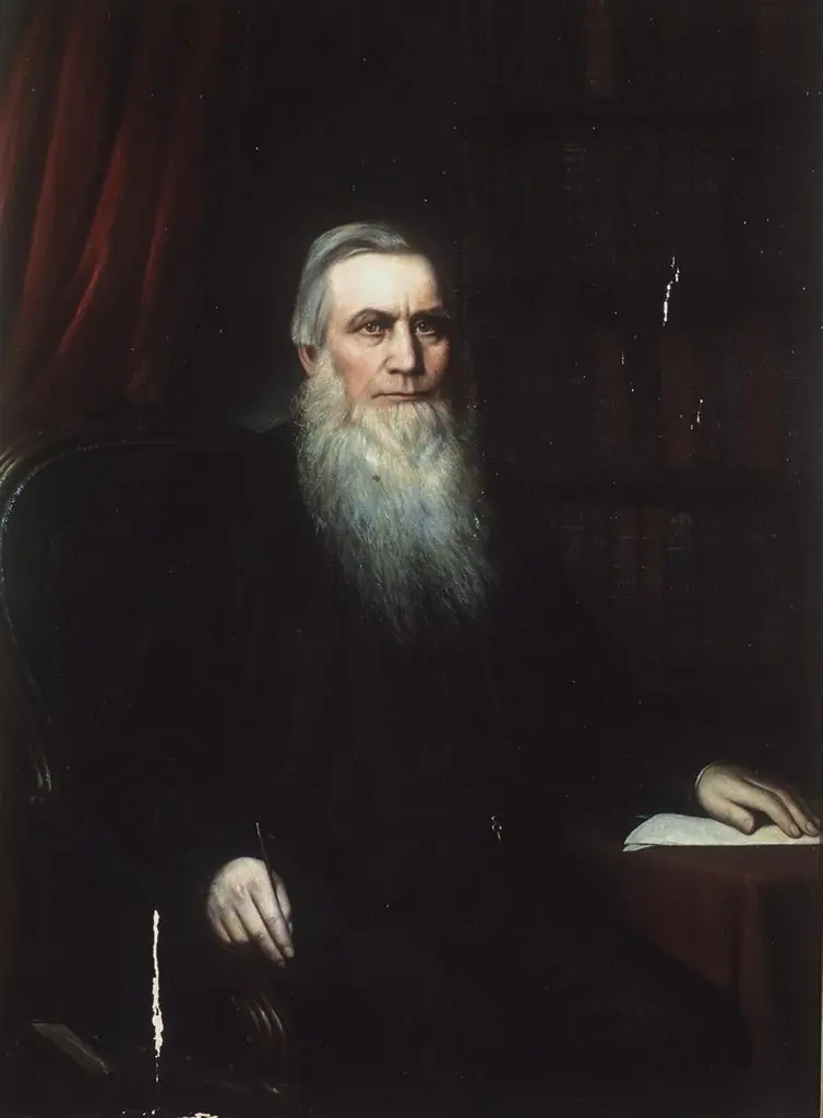 Portrait of a bearded man, by Unknown