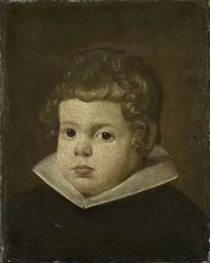 Portrait of a Boy about three years old, possibly Prince Balthasar Carlos, Son of the Spanish King Philip IV, by Unknown