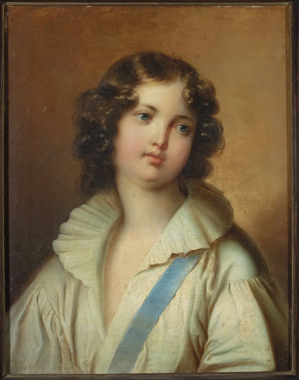 Portrait of a boy (Portrait of prince of Reichstadt), by Unknown, oil, 1815