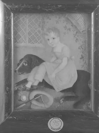 Portrait of a Child, by Unknown, 1835