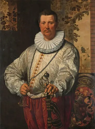 Portrait of a Dutch Admiral of the Fleet, by Unknown