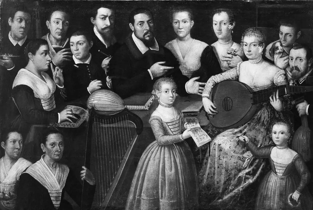 Portrait of a Family, by Unknown, 1574