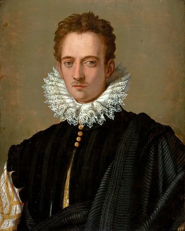 Portrait of a florentine noble (Pietro di Cosimo ?), by Unknown