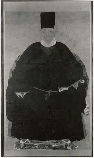 明 佚名 人物肖像 圖 軸|Portrait of a Gentleman, by Unknown