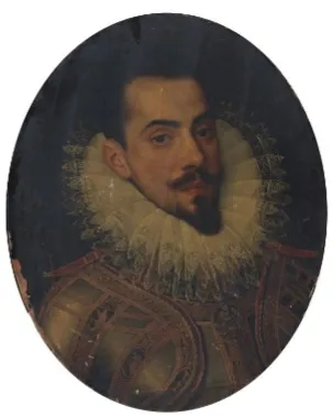 Portrait of a Gentleman in Armour, by Unknown, unspecified