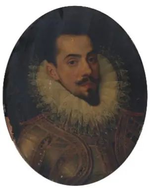 Portrait of a Gentleman in Armour, by Unknown