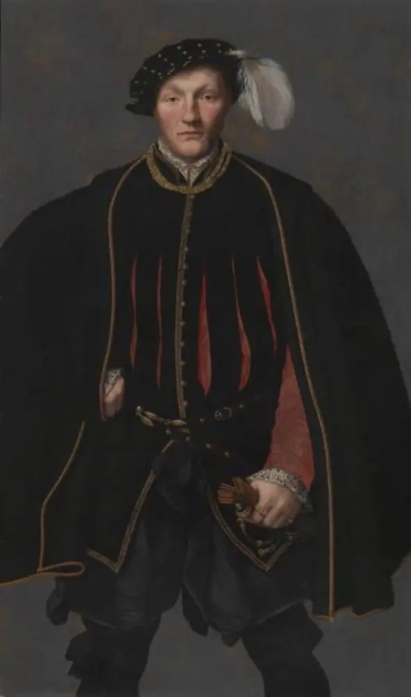 Portrait of a Gentleman, probably of the West Family, by Unknown