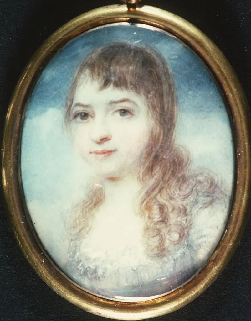 Portrait of a girl, by Unknown