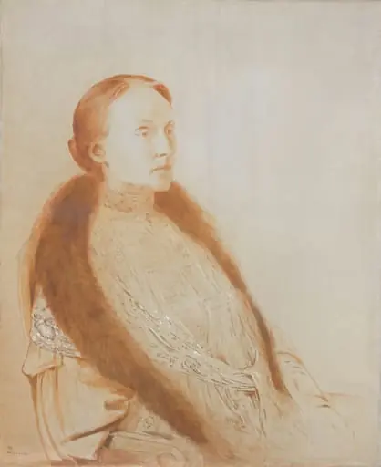 Portrait of A.M.L. Bonger-van der Linden, by Unknown