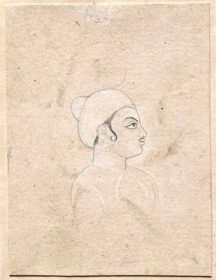 Portrait of a man, by Unknown, 1704