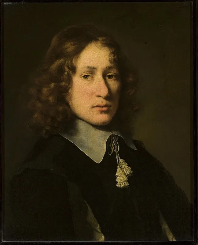 Portrait of a man, by Unknown, oil, 1645