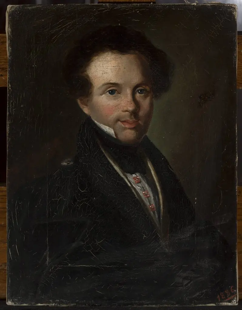 Portrait of a man, by Unknown