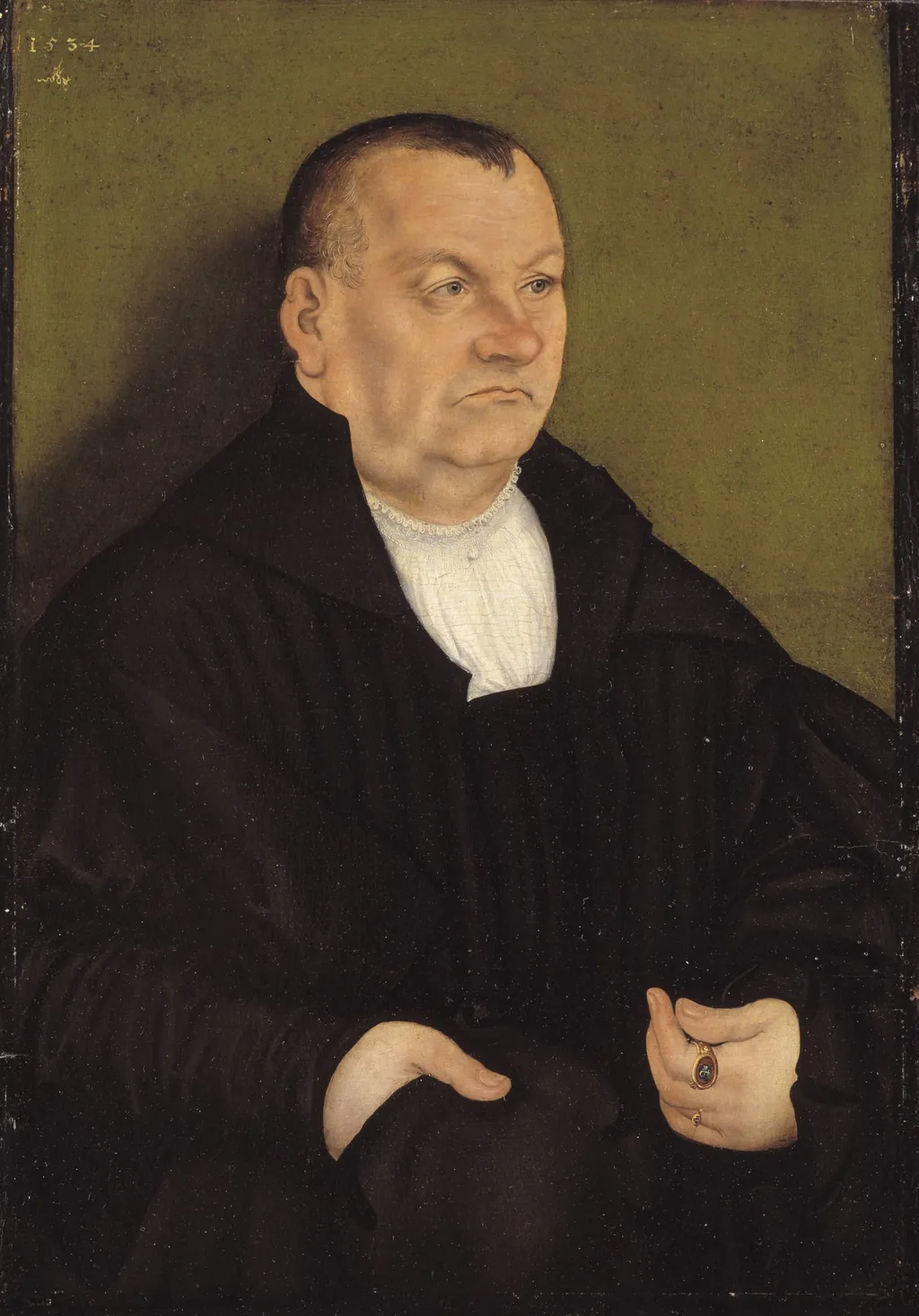 Portrait of a Man, by Unknown, unspecified, 1534