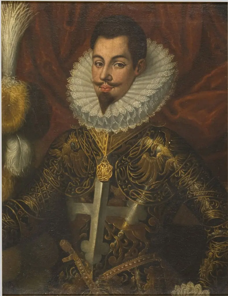 Portrait of a Man in Armor, by Unknown