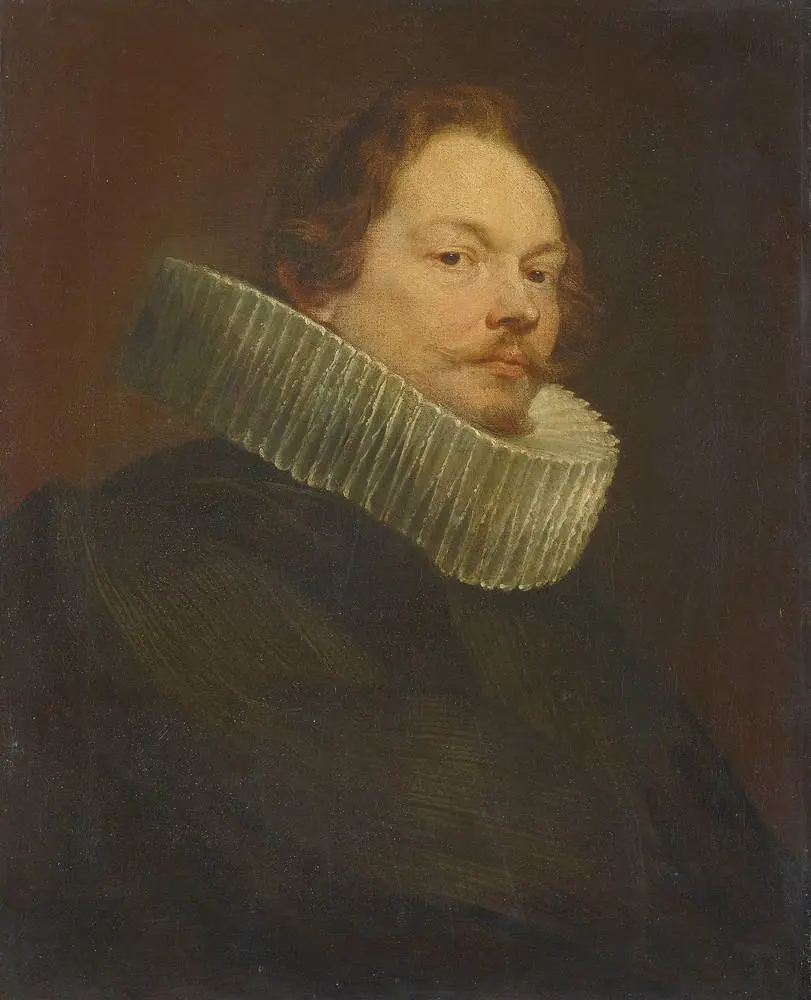 Portrait of a man (maybe Phillip Rubens), by Unknown