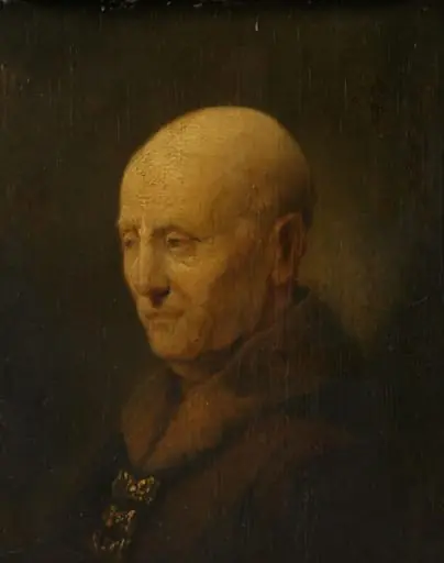 Portrait of a man, perhaps Rembrandt's father, Harmen Gerritsz van Rijn, by Unknown