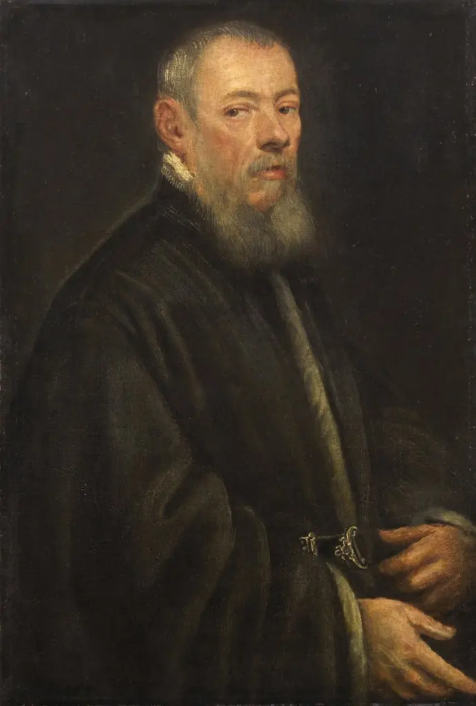 Portrait of a man with a gray beard, by Unknown