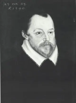Portrait of a Man with a Red Beard, by Unknown, 1596