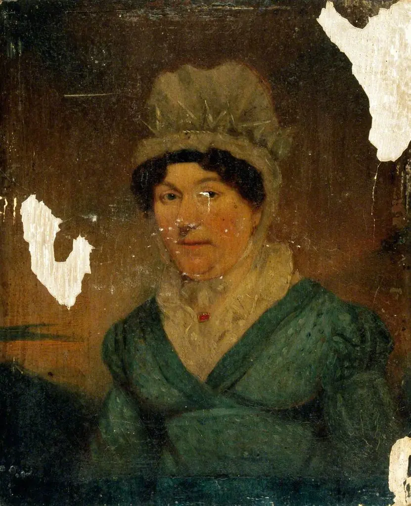 Portrait of a Middle-Aged Lady, by Unknown