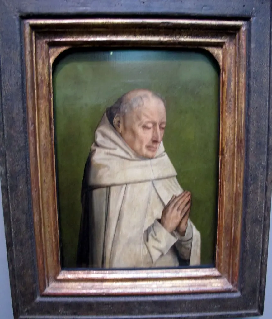 Portrait of a Monk, by Unknown