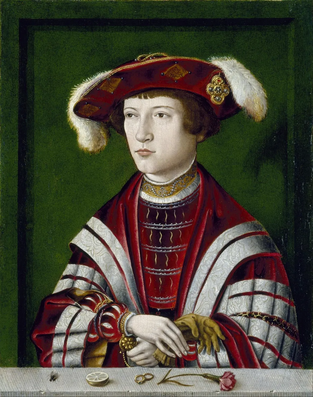 Portrait of a Nobleman, by Unknown, oil, 1550