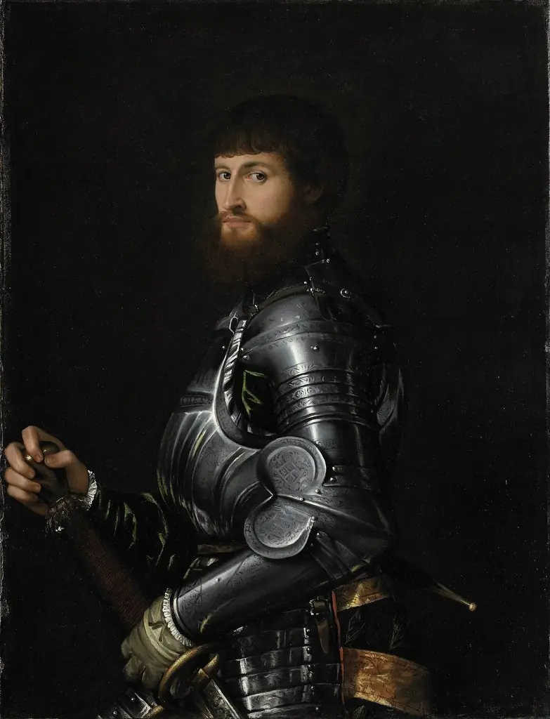 Portrait of a Nobleman in Armor, by Unknown