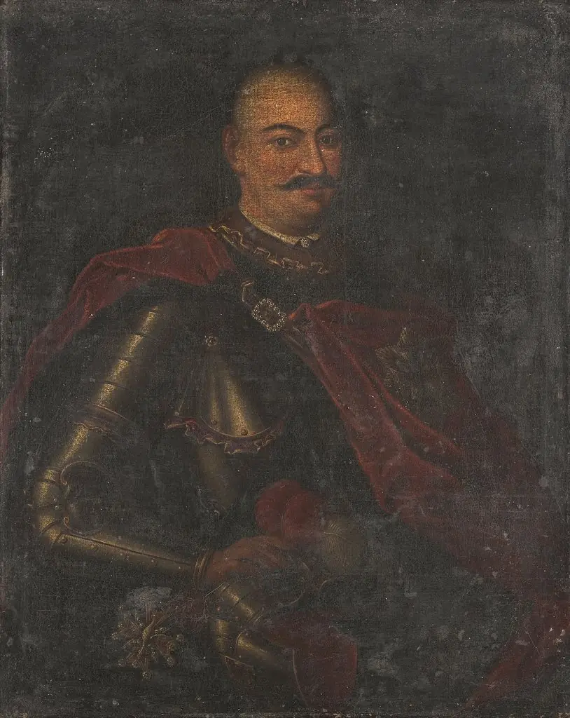 Portrait of a nobleman in armour, by Unknown