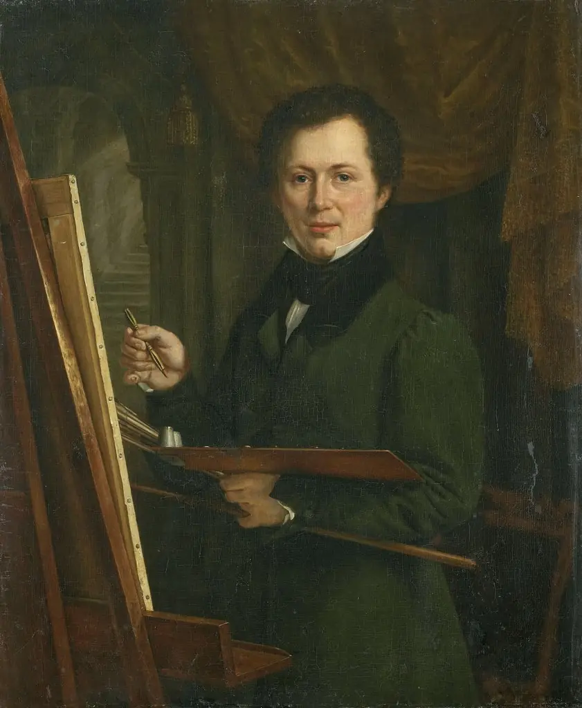 Portrait of a Painter, by Unknown