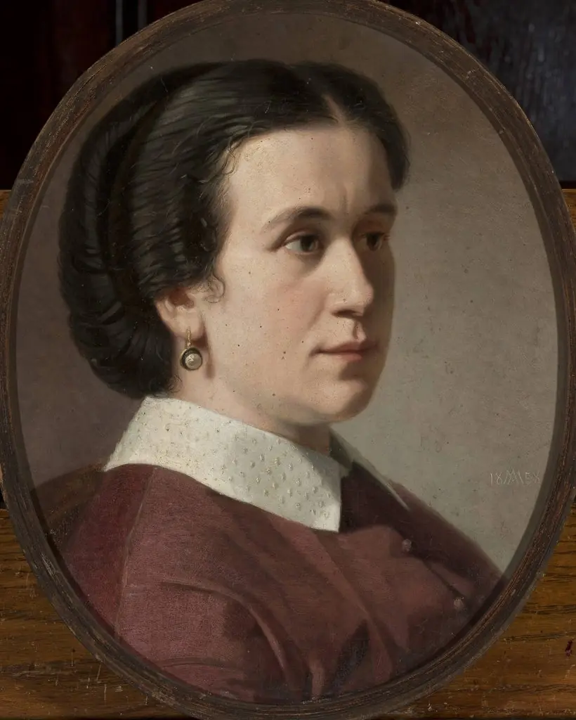 Portrait of a woman, by Unknown