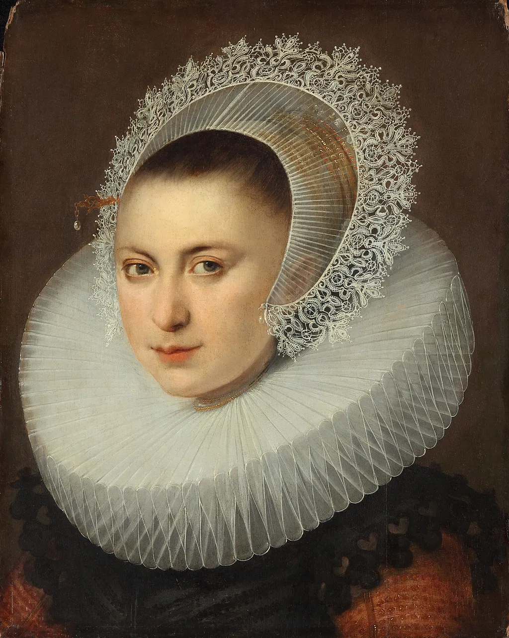 Portrait of a Woman, by Unknown, paint, 1620