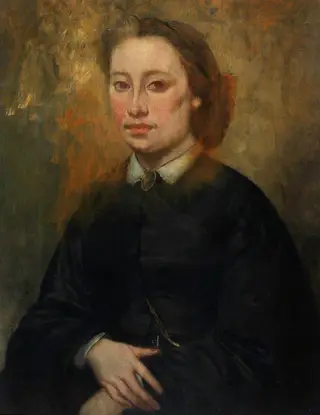 Portrait of a Woman, by Unknown, 1865