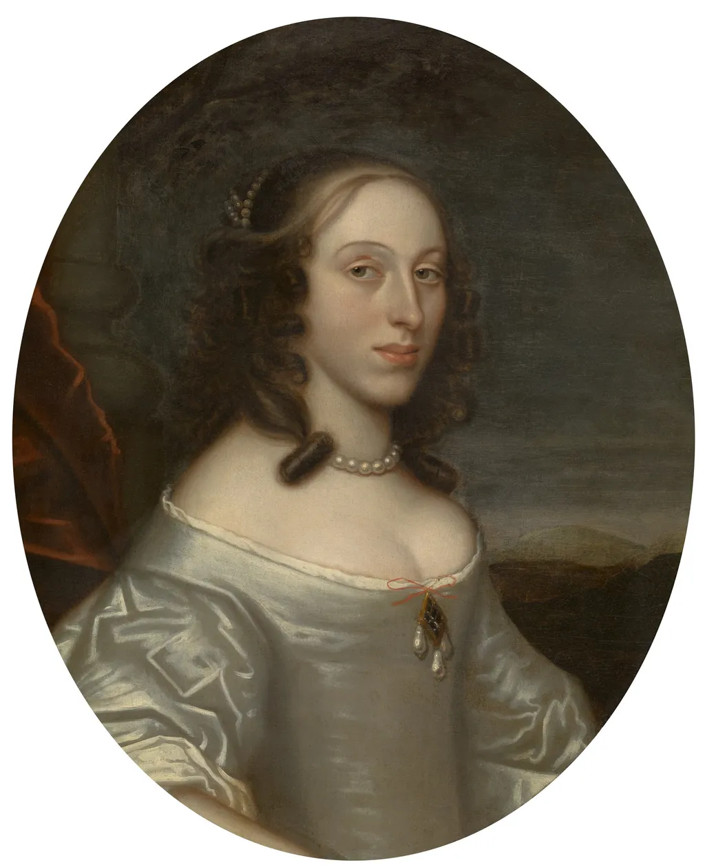 Portrait of a Woman, by Unknown, oil, 1690