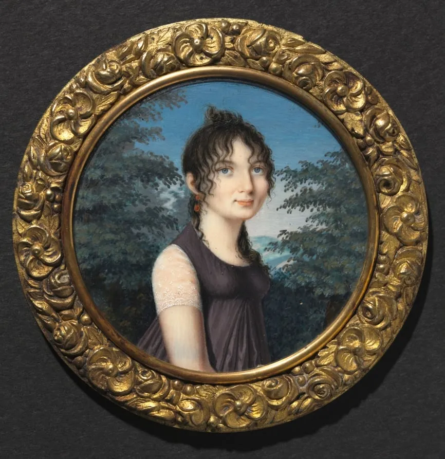 Portrait of a Woman, by Unknown, unspecified, 1805